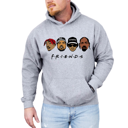 West Coast Friends Hooded Sweatshirt